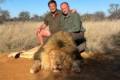 Löwe, Krokodil und Nashornjagd (verstümmelt) in Süd - Afrika